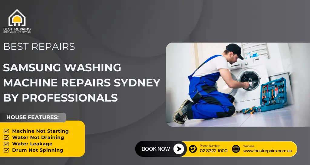Samsung Washing Machine Repairs in Sydney