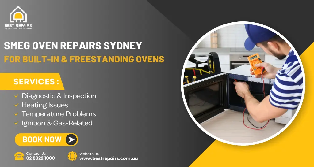 Smeg Oven Repairs Sydney for Built-In & Freestanding Ovens