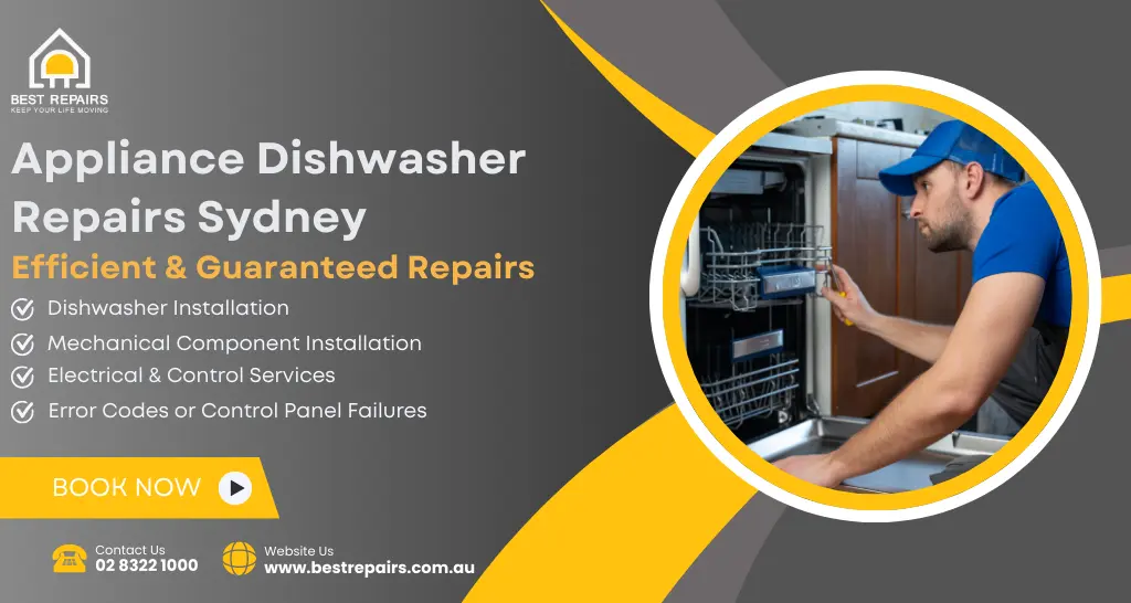 Professional appliance dishwasher repair service