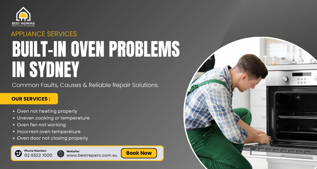 Built In Oven Problems in Sydney