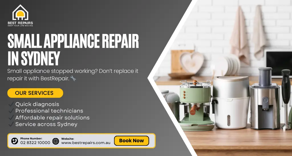 Small appliance repairs services for ovens, microwaves, dishwashers, and more