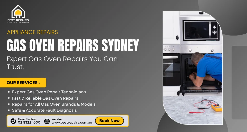 Professional GAS Oven Repairs Sydney service by qualified technicians for fast, reliable, and safe gas oven repairs across Sydney.
