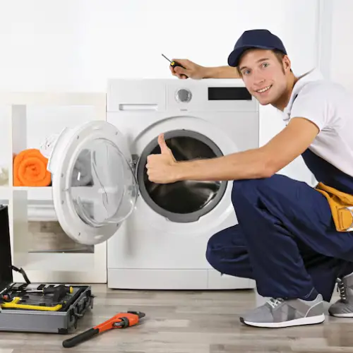Expert diagnosing a faulty Haier dryer repairs
